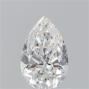 Picture of Natural Diamond 0.90 Carats, Pear with  Cut, G Color, VS2 Clarity and Certified by GIA