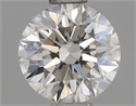 Natural Diamond 0.70 Carats, Round with Excellent Cut, J Color, VVS2 Clarity and Certified by GIA