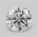Lab Grown Diamond 1.04 Carats, Round with Ideal Cut, D Color, VS1 Clarity and Certified by IGI