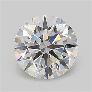 Picture of Lab Grown Diamond 1.04 Carats, Round with Ideal Cut, D Color, VS1 Clarity and Certified by IGI