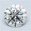 Diamante Natural 1.80 quilates, Redondo , Color I, claridad IF y certificado GIA