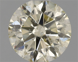 Picture of Natural Diamond 0.71 Carats, Round with Excellent Cut, M Color, SI2 Clarity and Certified by IGI