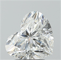 Natural Diamond 2.50 Carats, Heart with  Cut, E Color, SI2 Clarity and Certified by GIA