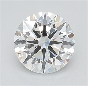 Picture of Lab Grown Diamond 0.96 Carats, Round with Ideal Cut, D Color, VVS2 Clarity and Certified by IGI