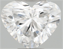 Natural Diamond 0.30 Carats, Heart with  Cut, D Color, VVS1 Clarity and Certified by GIA