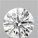 Lab Grown Diamond 1.06 Carats, Round with Ideal Cut, D Color, VS1 Clarity and Certified by IGI