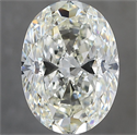 Diamante Natural 5.01 quilates, Ovalado , Color K, claridad VS2 y certificado GIA