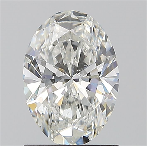 Picture of Natural Diamond 1.20 Carats, Oval with  Cut, G Color, SI1 Clarity and Certified by GIA