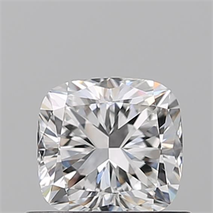 Picture of Natural Diamond 0.54 Carats, Cushion with  Cut, F Color, IF Clarity and Certified by GIA