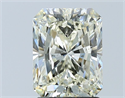 Natural Diamond 2.04 Carats, Radiant with  Cut, L Color, SI1 Clarity and Certified by GIA