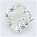 Natural Diamond 4.03 Carats, Cushion with  Cut, I Color, SI1 Clarity and Certified by GIA