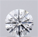 Lab Grown Diamond 1.02 Carats, Round with Ideal Cut, D Color, VVS1 Clarity and Certified by IGI