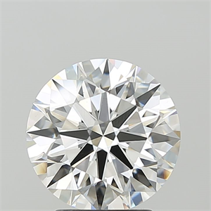 Picture of Lab Grown Diamond 3.10 Carats, Round with Ideal Cut, F Color, VS1 Clarity and Certified by IGI