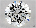 Diamante Natural 0.40 quilates, Redondo , Color I, claridad VS2 y certificado GIA