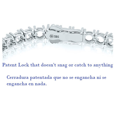 2.25 carat tennis bracelet