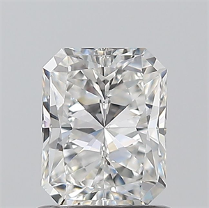 Picture of Natural Diamond 1.00 Carats, Radiant with  Cut, F Color, VS2 Clarity and Certified by GIA
