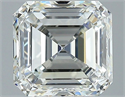 Natural Diamond 3.01 Carats, Asscher with  Cut, I Color, VVS1 Clarity and Certified by GIA