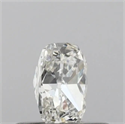 Natural Diamond 0.40 Carats, Cushion with  Cut, H Color, VS2 Clarity and Certified by IGI