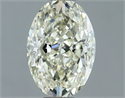 Diamante Natural 0.70 quilates, Ovalado , Color K, claridad VS1 y certificado IGI