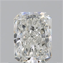 Natural Diamond 0.71 Carats, Radiant with  Cut, I Color, VS1 Clarity and Certified by GIA