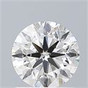 Natural Diamond 0.90 Carats, Round with Very Good Cut, F Color, SI2 Clarity and Certified by IGI