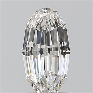 Foto Diamante Natural 0.93 quilates, Ovalado , Color G, claridad SI1 y certificado GIA de