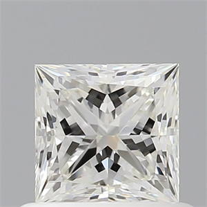 Picture of Natural Diamond 0.60 Carats, Princess with  Cut, I Color, VVS1 Clarity and Certified by GIA