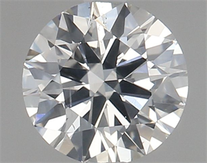 Foto Diamante Natural 0.70 quilates, Redondo , Color H, claridad SI2 y certificado GIA de