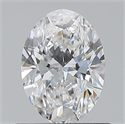 Diamante Natural 0.71 quilates, Ovalado , Color D, claridad VS1 y certificado GIA