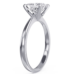 Picture of Princess solitaire engagement ring setting