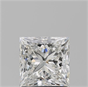 Diamante Natural 1.50 quilates, Princesa , Color H, claridad VVS2 y certificado GIA
