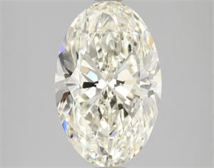 Picture of Natural Diamond 2.51 Carats, Oval with  Cut, J Color, VS2 Clarity and Certified by IGI