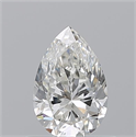 Natural Diamond 0.70 Carats, Pear with  Cut, H Color, VS1 Clarity and Certified by GIA