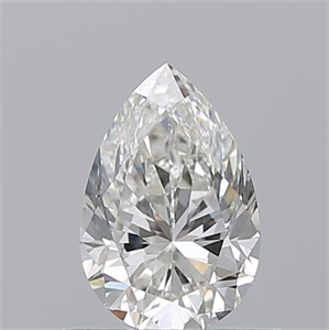 Picture of Natural Diamond 0.70 Carats, Pear with  Cut, H Color, VS1 Clarity and Certified by GIA