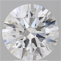 Del inventario de diamantes de laboratorio, 3.59 quilates, Redondo , Color E, claridad VVS2 y certificado IGI