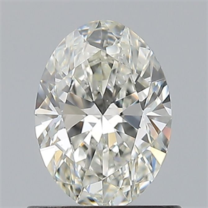 Picture of Natural Diamond 0.75 Carats, Oval with  Cut, I Color, VS1 Clarity and Certified by GIA
