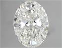 Diamante Natural 0.91 quilates, Ovalado , Color I, claridad SI1 y certificado GIA