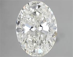 Foto Diamante Natural 0.91 quilates, Ovalado , Color I, claridad SI1 y certificado GIA de