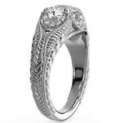 Picture of One of a kind Vintage engagement ring setting