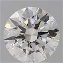Lab Grown Diamond 3.03 Carats, Round with Ideal Cut, F Color, VVS2 Clarity and Certified by IGI