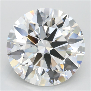 Picture of Lab Grown Diamond 4.43 Carats, Round with Excellent Cut, D Color, VVS1 Clarity and Certified by GIA
