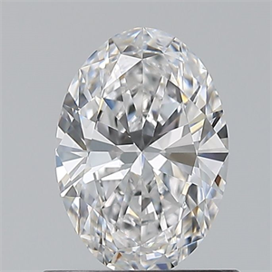 Picture of Natural Diamond 0.70 Carats, Oval with  Cut, E Color, VVS2 Clarity and Certified by GIA