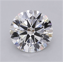 Del inventario de diamantes de laboratorio, 1.51 quilates, Redondo , Color F, claridad VS1 y certificado IGI