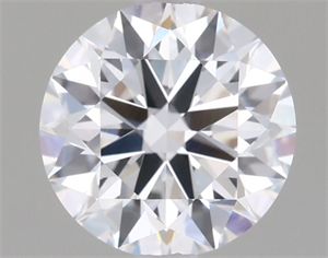 Picture of Lab Grown Diamond 1.03 Carats, Round with Ideal Cut, D Color, VVS2 Clarity and Certified by IGI