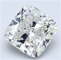Diamante Natural 4.01 quilates, Del cojín , Color I, claridad VS1 y certificado GIA