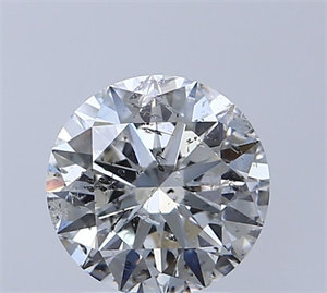 Foto Diamante Natural 1.70 quilates, Redondo , Color F, claridad SI2 y certificado HRD de