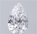 Natural Diamond 0.70 Carats, Pear with  Cut, E Color, SI1 Clarity and Certified by GIA