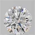 Natural Diamond 1.90 Carats, Round with Excellent Cut, G Color, SI1 Clarity and Certified by GIA