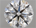 Diamante Natural 0.50 quilates, Redondo , Color D, claridad VS2 y certificado GIA