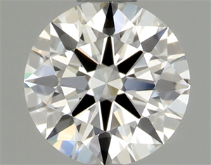 Foto Diamante Natural 0.52 quilates, Redondo , Color H, claridad VVS1 y certificado GIA de